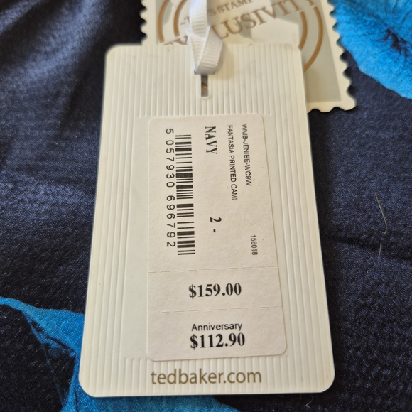 Ted Baker Navy and Blue Floral Camisole - Picture 3 of 9